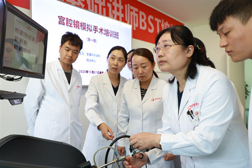 西安国际医学中心医院生殖内分泌科联合培训中心 成功举办首届宫腔镜培训班