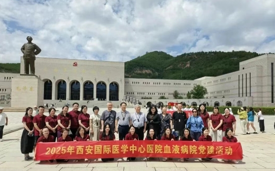 赓续红色血脉，汲取奋进力量--血液病党支部延安实践行